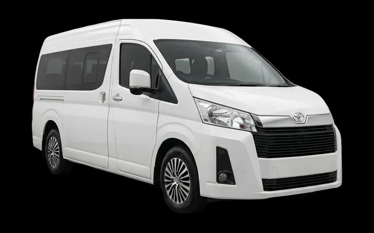 Hiace Premio 14 Seat — sewa Hiace Premio Bandung